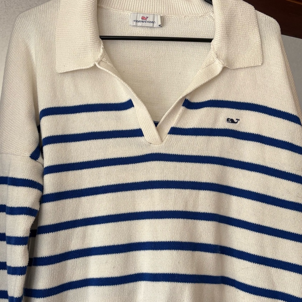 Vineyard Vines striped sweater size XL